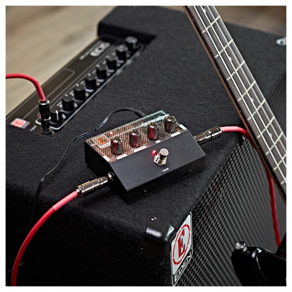 Eden Glowplug Bass Tube Warmer Pedal, with PSU at Gear4music