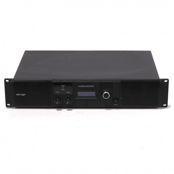 Behringer NX6000 Power Amplifier - Secondhand at Gear4music