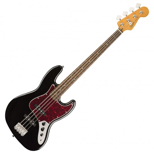 Squier Classic Vibe 60s Jazz Bass, Black at Gear4music