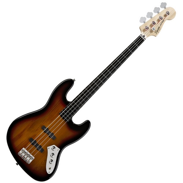 Squier Vintage Modified Jazz Bass, Fretless, Sunburst at Gear4music