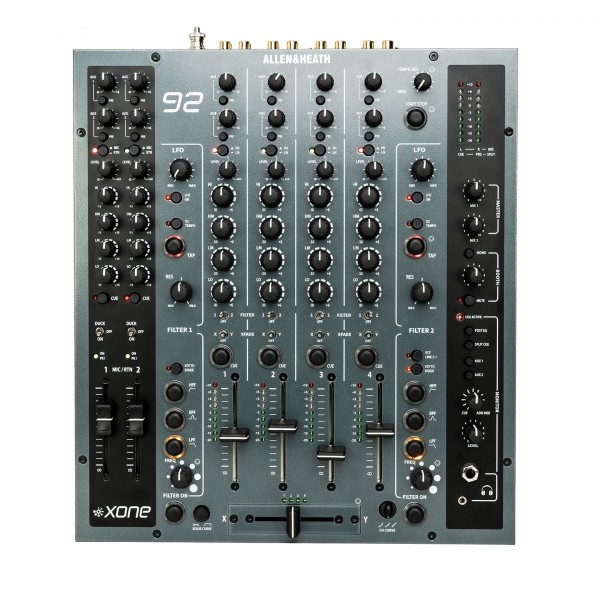 Allen & Heath Xone:92 MK2 6 Channel Club & DJ Mixer at Gear4music