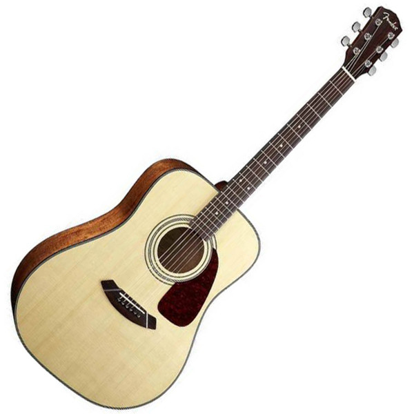 Fender CD-140S Acoustic Guitar, Natural at Gear4music