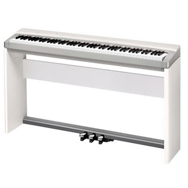 Discontinued Casio Privia PX-130 Digital Piano, White with Stand