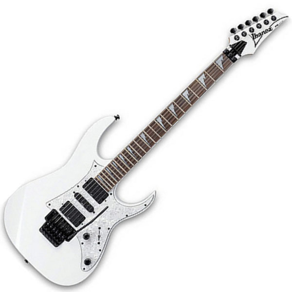 DISC Ibanez RG350DX Electric Guitar, White at Gear4music