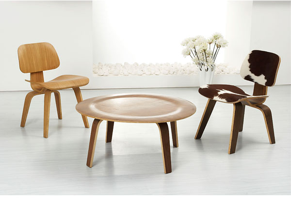 チャールズ＆レイ・イームズ プライウッドダイニングチェア DCW Eames