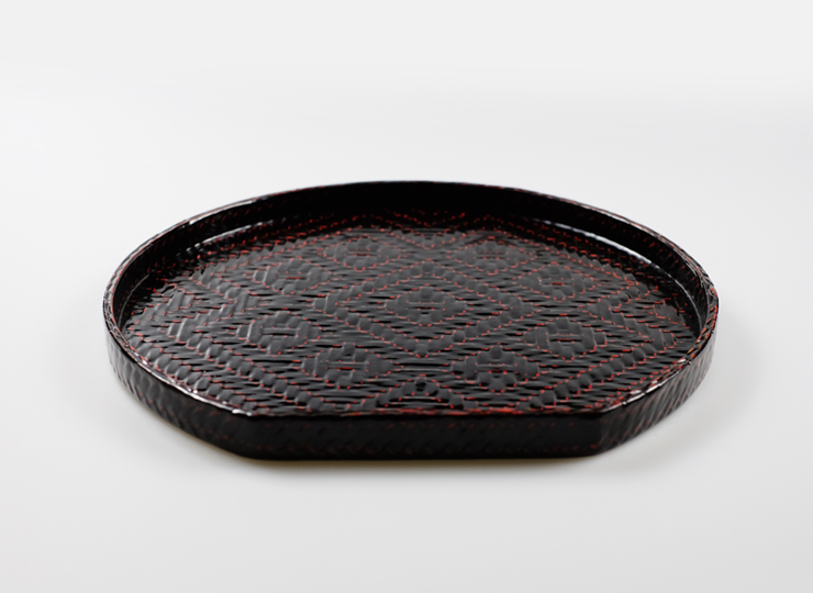 籃胎漆器のお盆 | 【公式】井上らんたい漆器