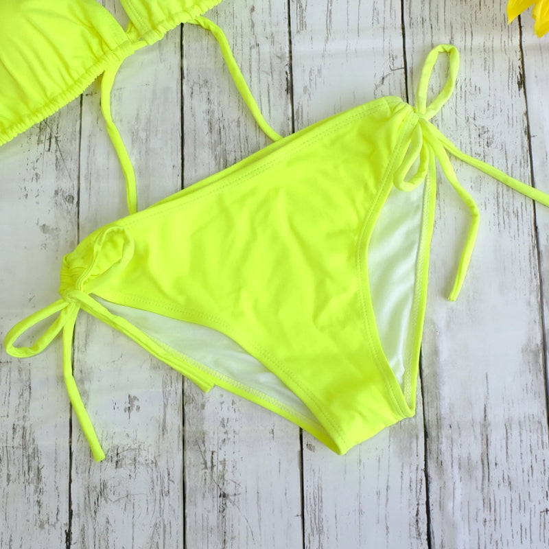 ネオンイエロー三角ビキニ(S) – rachagirl(ラチャガール)