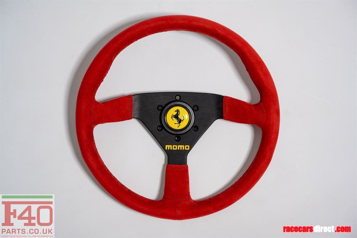 Racecarsdirect.com - Ferrari 355 Momo Challenge Suede Steering Wheel