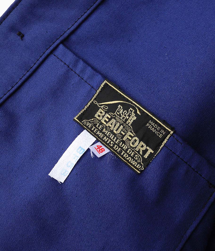 BEAU-FORT ブルーモールスキンフレンチワークジャケット［Dead Stock