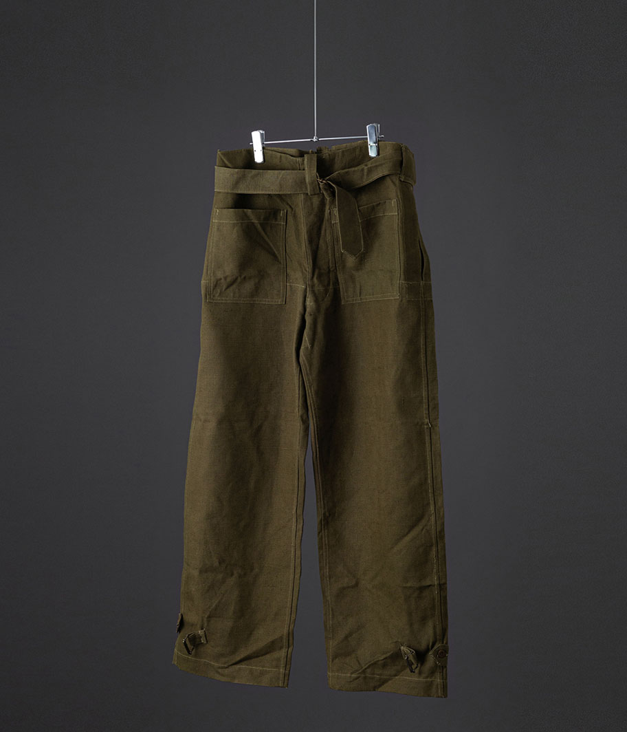 40's フランス軍モーターサイクルパンツ [Dead Stock］ - Fresh