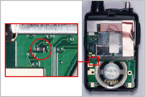 IC-R6を改造して“歯抜け”の受信周波数を拡大