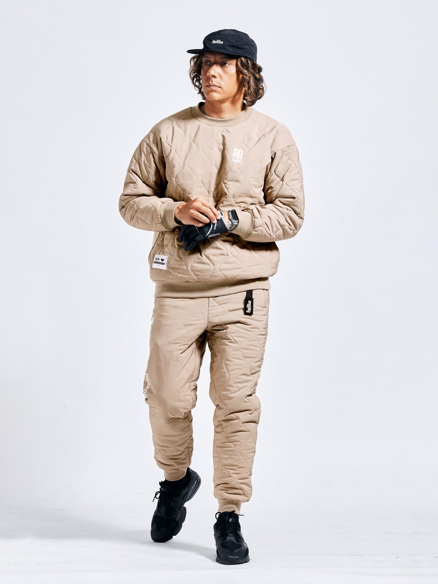 キルティングプルオーバー