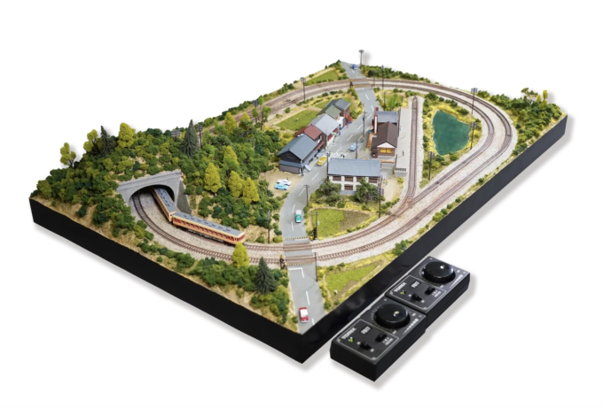Nゲージ用の製作キット「はじめてつくる本格鉄道ジオラマ