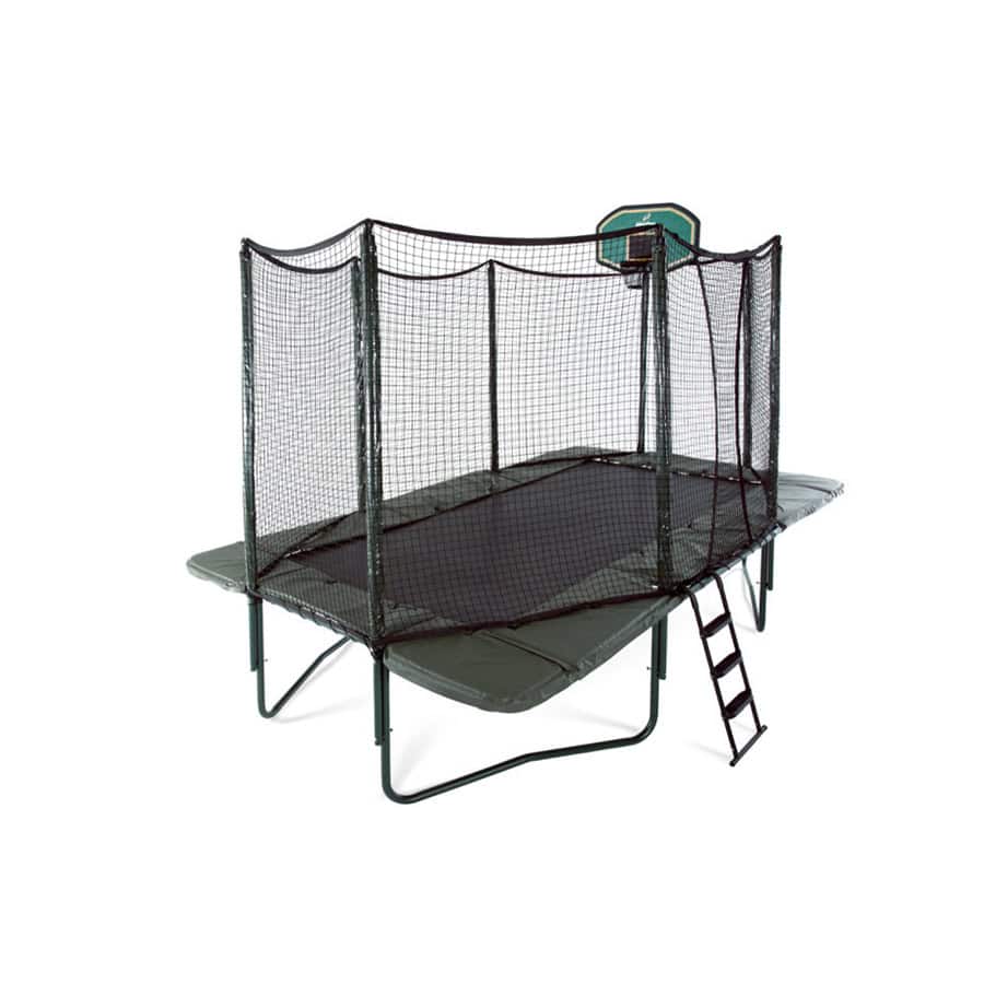 AlleyOOP 10'x17' Rectangular Variable Bounce System With Enclosure