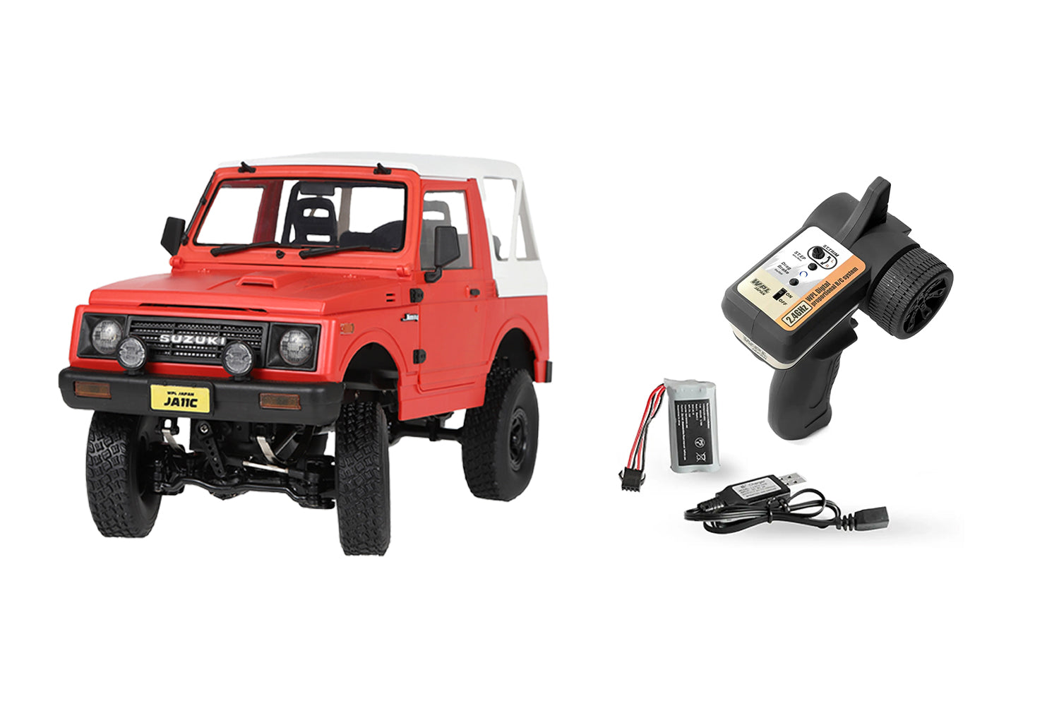 r-wpl-c74-1-brown] / WPL JAPAN / スズキ ジムニー(JA11C) C74-1 RTR