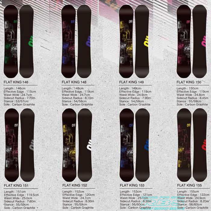 17-18 011 Artistic FLAT KING 146-155 ゼロワンワン アーティ