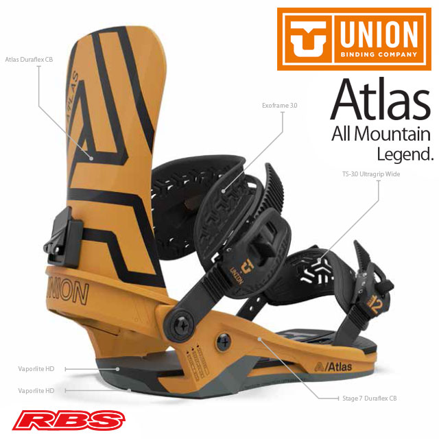 UNION ユニオン 20-21 BINDING ATLAS アトラス 日本正規品RBS
