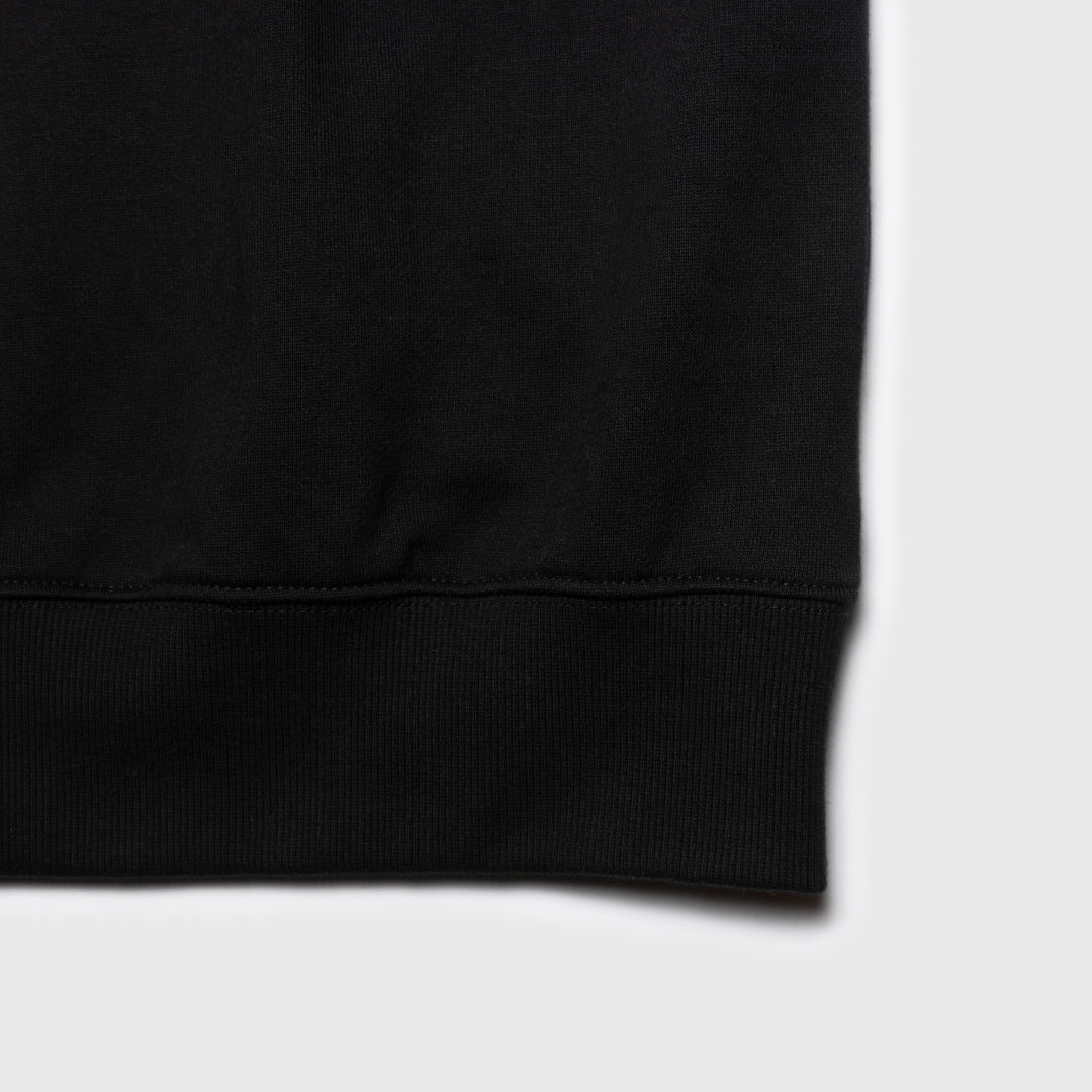Crewneck Sweat Shirts -black-