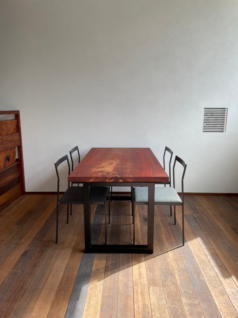 1cm単位でカットします 一枚板 一枚板テーブル 1450 パドック ＃281