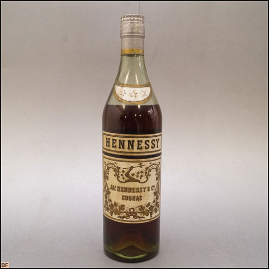 希少！古酒◇JA's ヘネシー スリースター スリム グリーンボトル