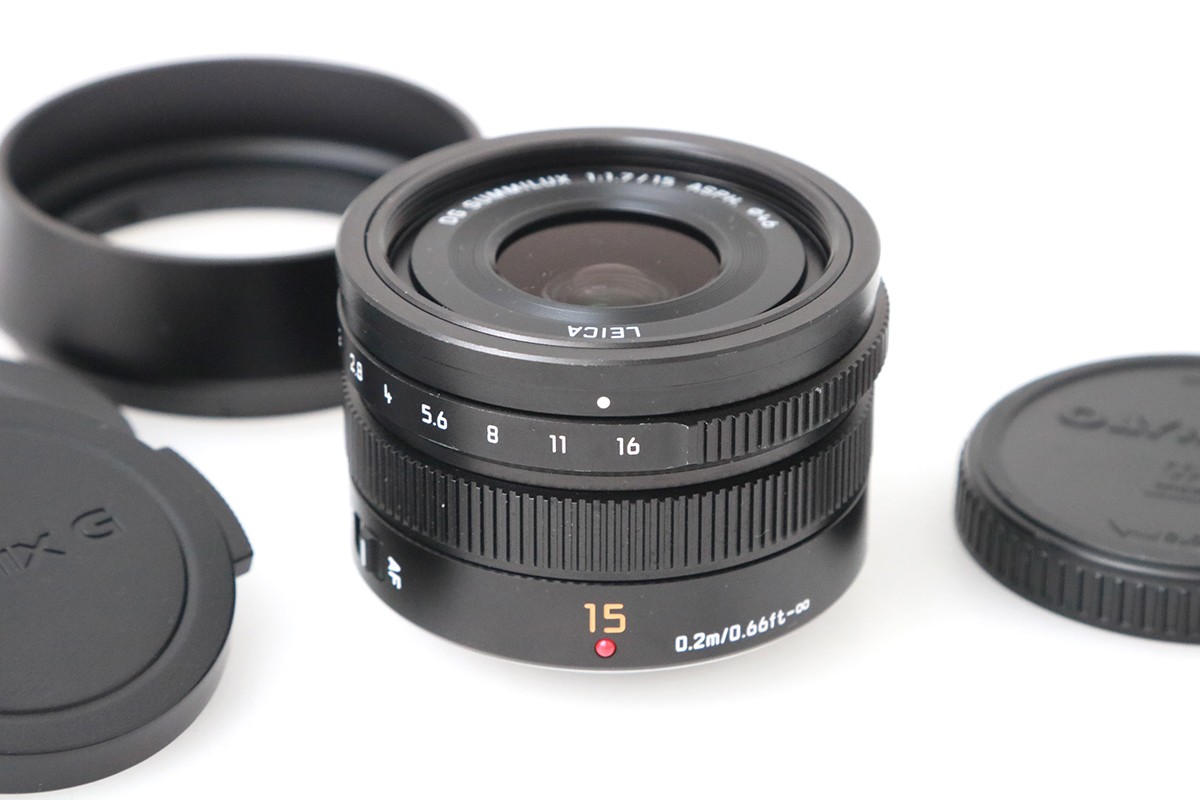 LEICA DG SUMMILUX 15mm/F1.7 ASPH. H-X015-K [ブラック] 中古価格比較
