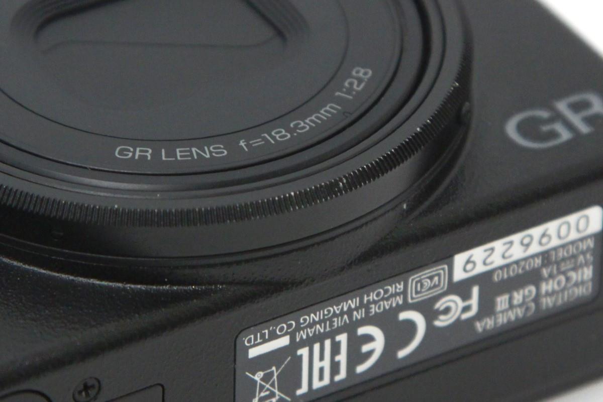 GR III シャッター回数 約8,273回以下 γT214-2P3 | リコー