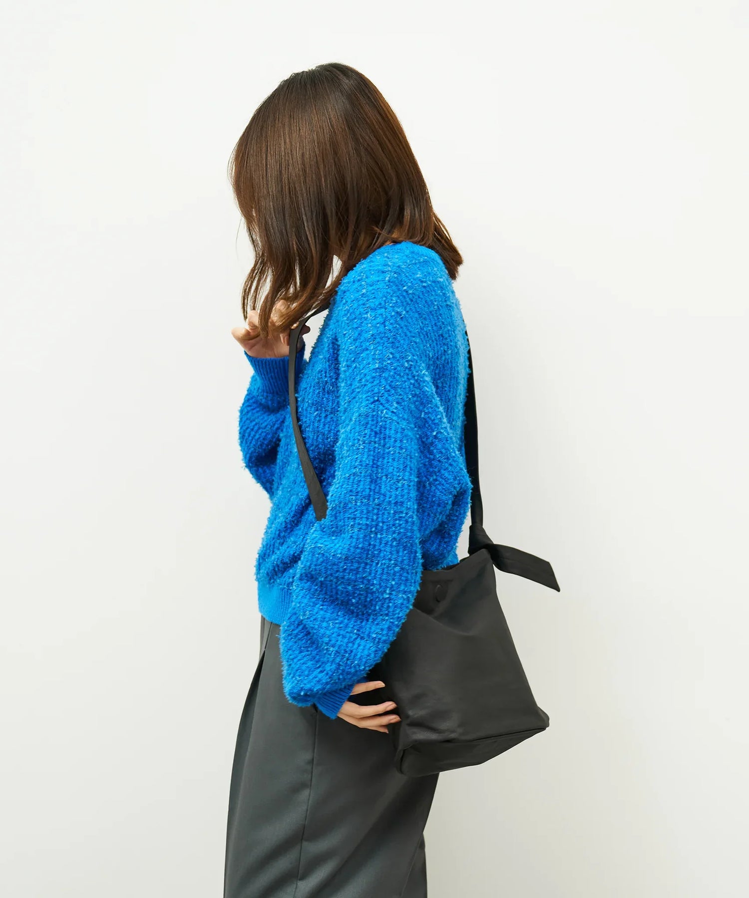 REN公式】ヤギ革ショルダーバッグ｜柔らかく軽い本革バッグ