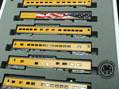 Kato 106-086 N Union Pacific UP Excursion Train 7-Car Set
