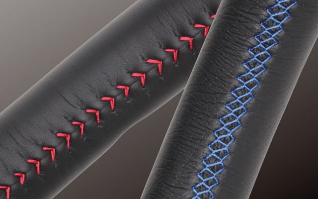 ブラックカーボン&レッドレザー レッドユーロステッチ 品番：HNB-BKC-RD TOYOTA > スープラ (DB型) | REAL