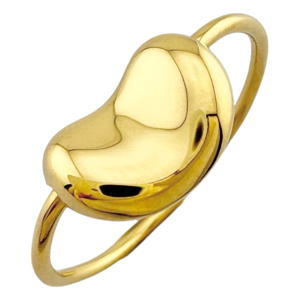 TIFFANY&Co. ティファニー ビーン リング 指輪 8.5号 18金 K18イエロー