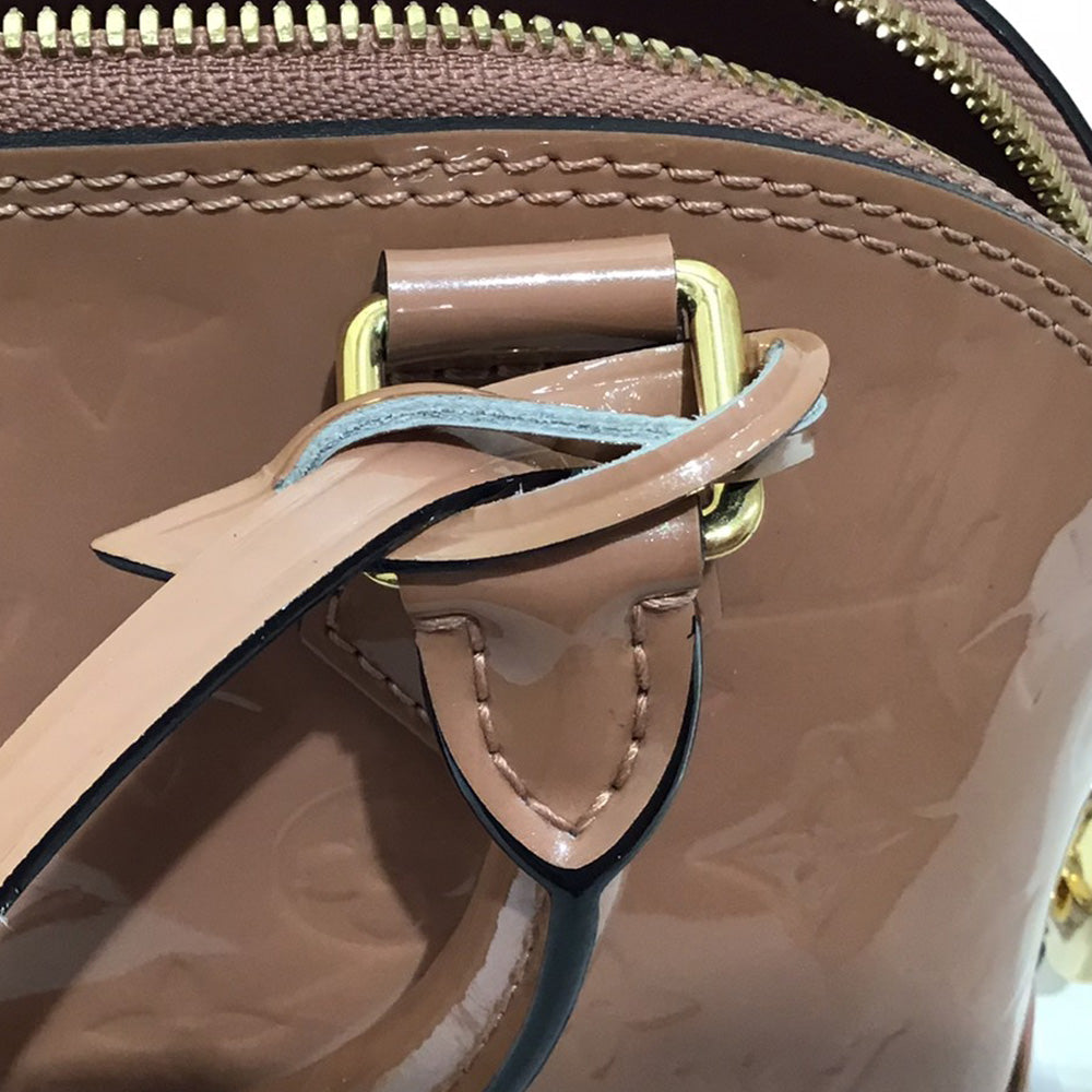 中古】 ルイ・ヴィトン LOUIS VUITTON ハンドバッグ ヴェルニ アルマBB