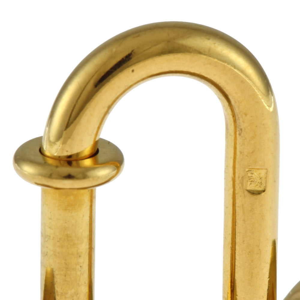 中古】 エルメス HERMES カデナ 南京錠 シリーズ 1996 限定 ハープ