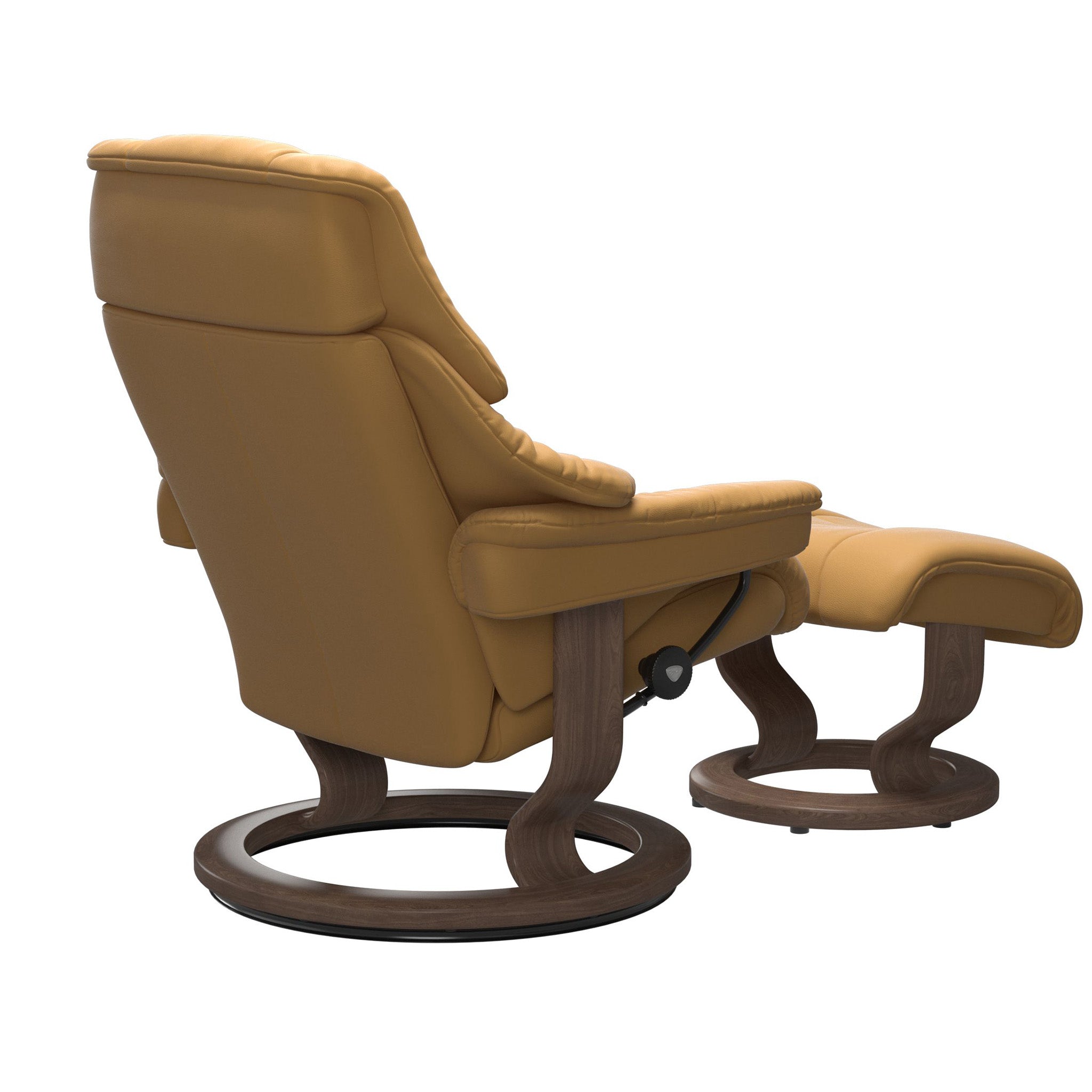 Stressless Reno Classic Recliner & Ottoman – Recliner Store