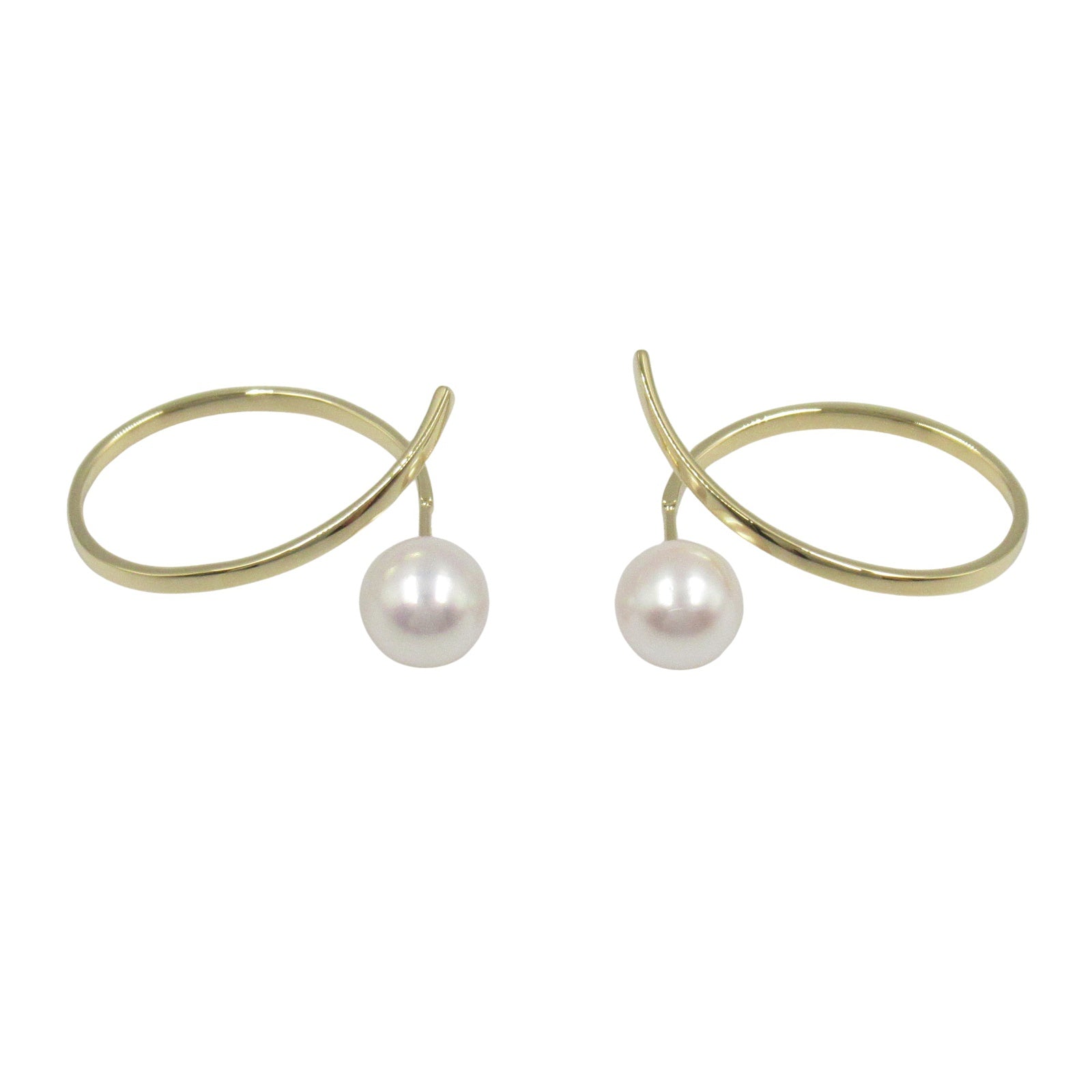 アファインバランス パール ピアス ピアス K18（イエローゴールド