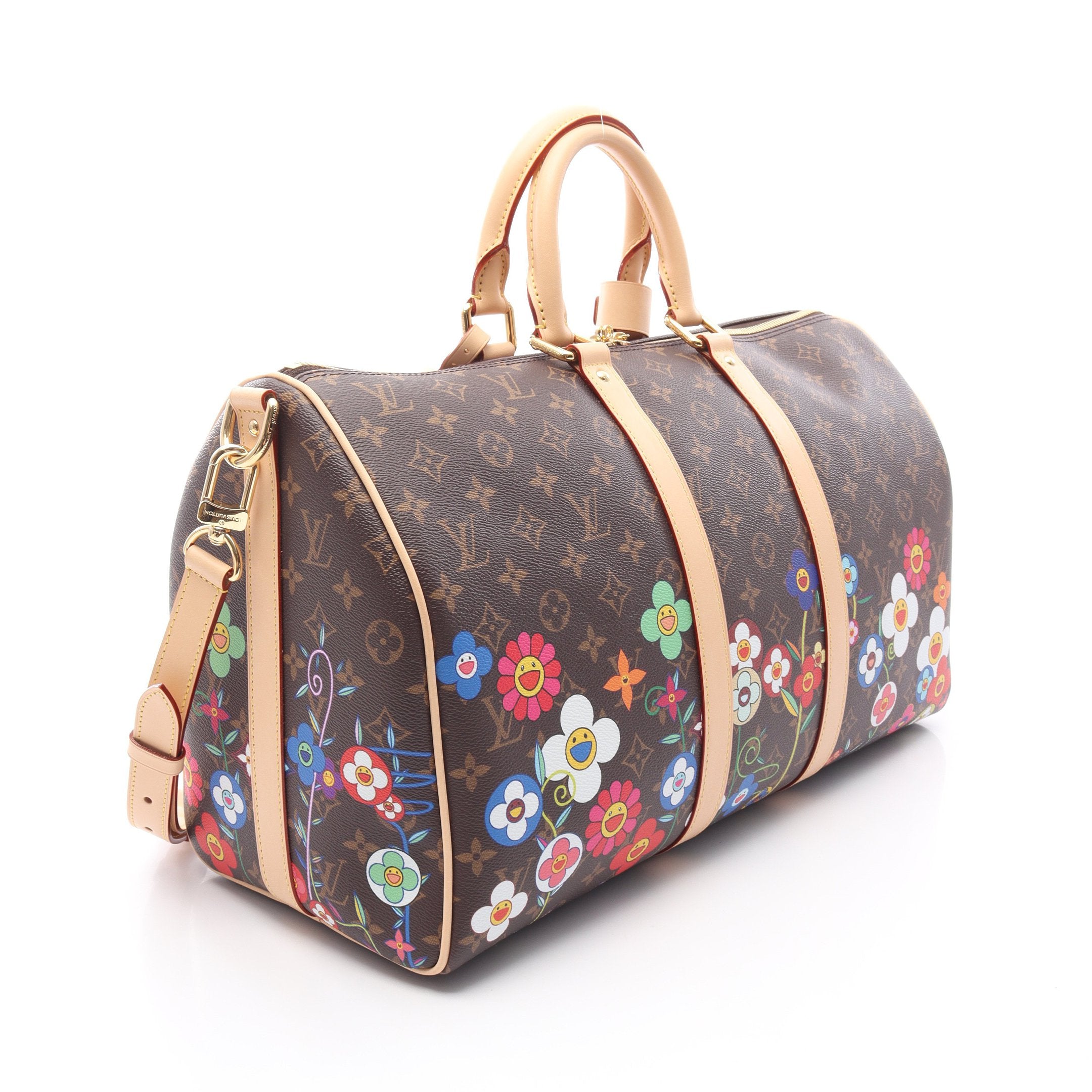 LOUIS VUITTON × 村上隆 キーポル バンドリエール45 モノグラム