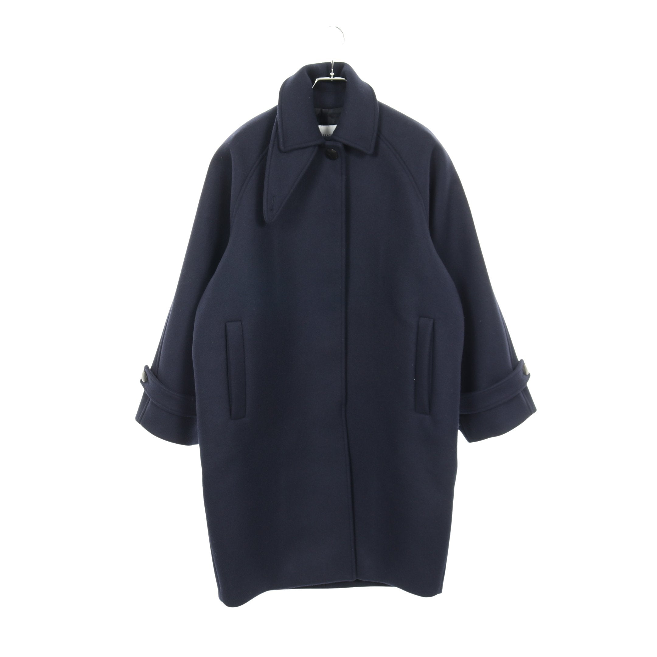 コート ウール ネイビー サルヴァトーレフェラガモ – RECLO