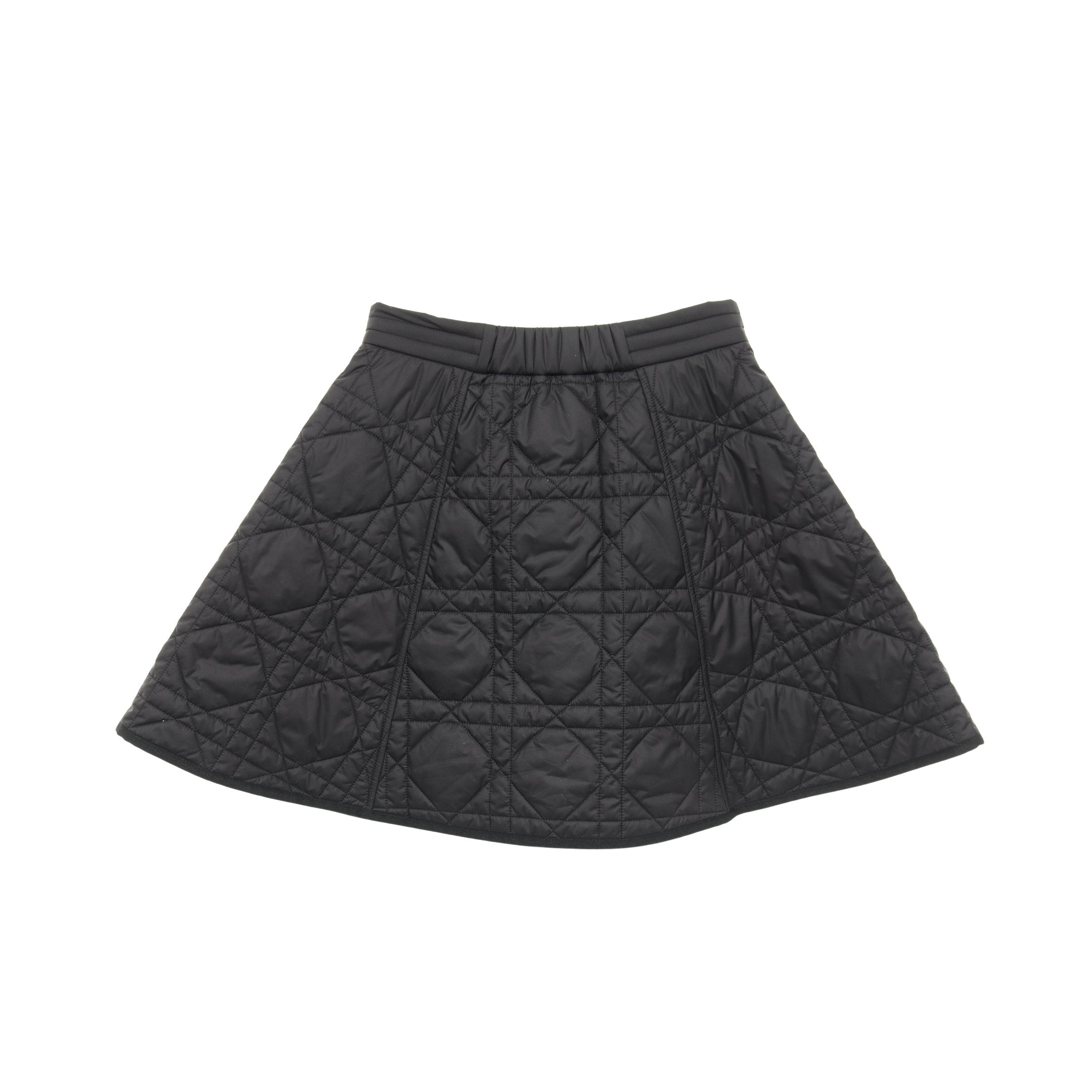 マクロカナージュ キルティングテクニカルタフタ スカート ブラック