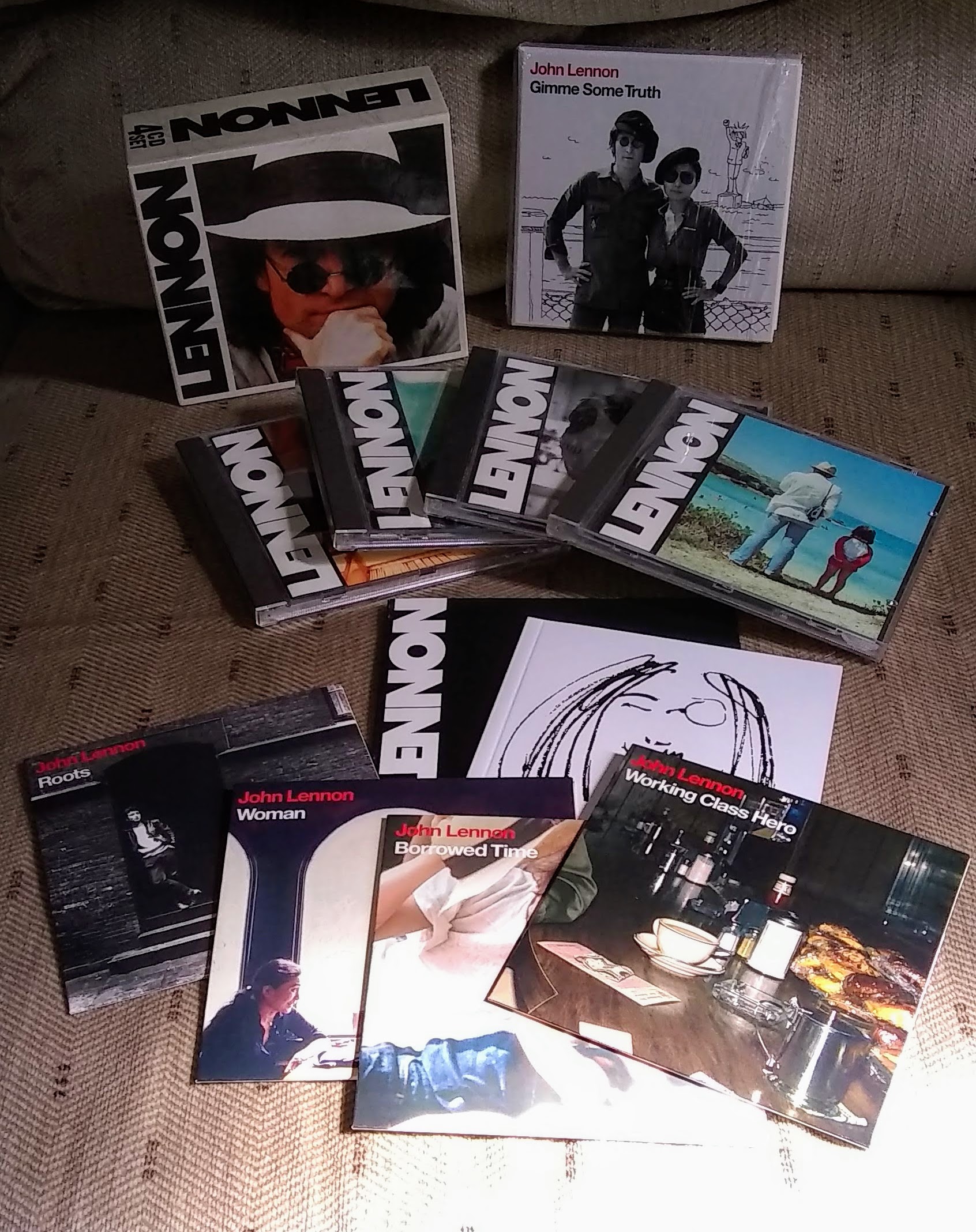 They Both Shine On – John Lennon CD Boxed Sets (from the Past