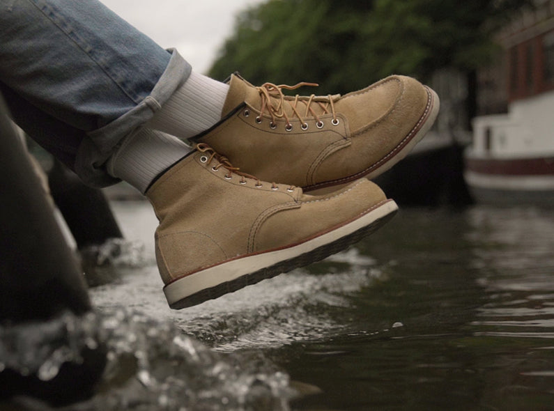 An in-depth view on the 'AMSTERDAM' Moc Toe – Red Wing Amsterdam