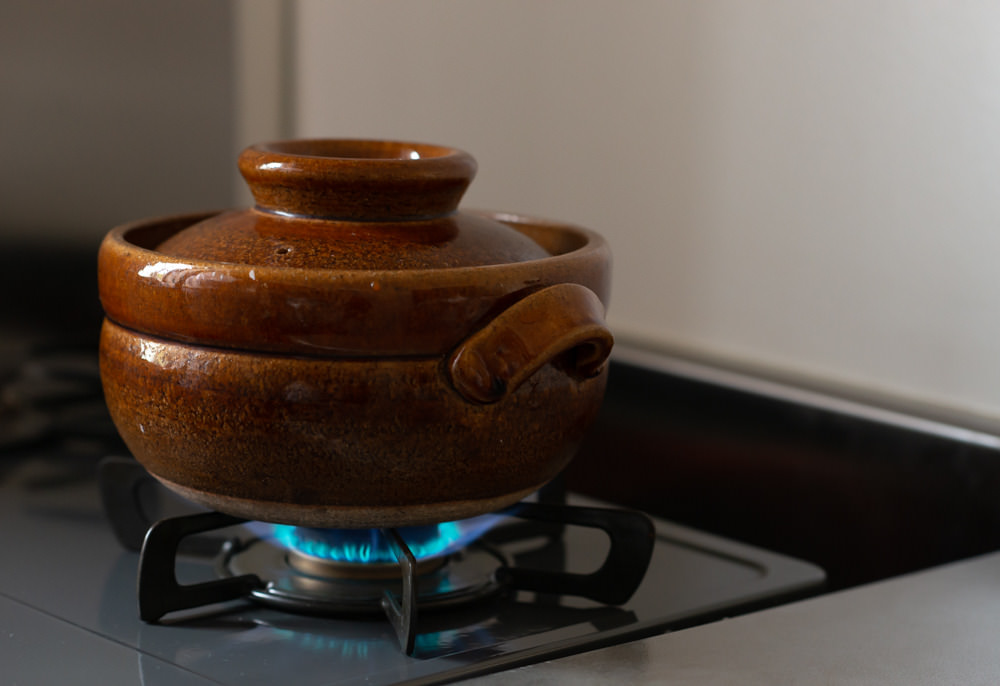 ご飯炊き土鍋 五合(飴) | オンラインショップ | 生活購買店reed