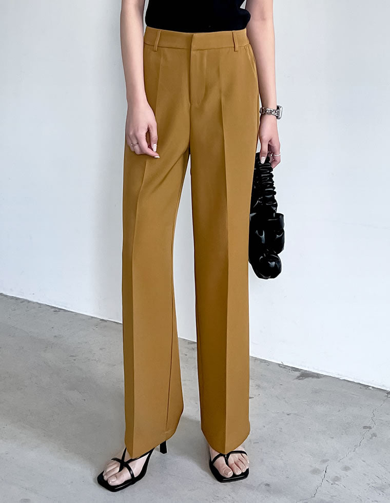 カットツイルセンタープレスカラースラックス - パンツ通販 | 人気