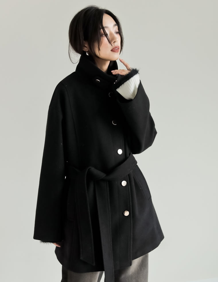 マルチウェイポンチョ風ミドルコート - ジャケット/アウター通販