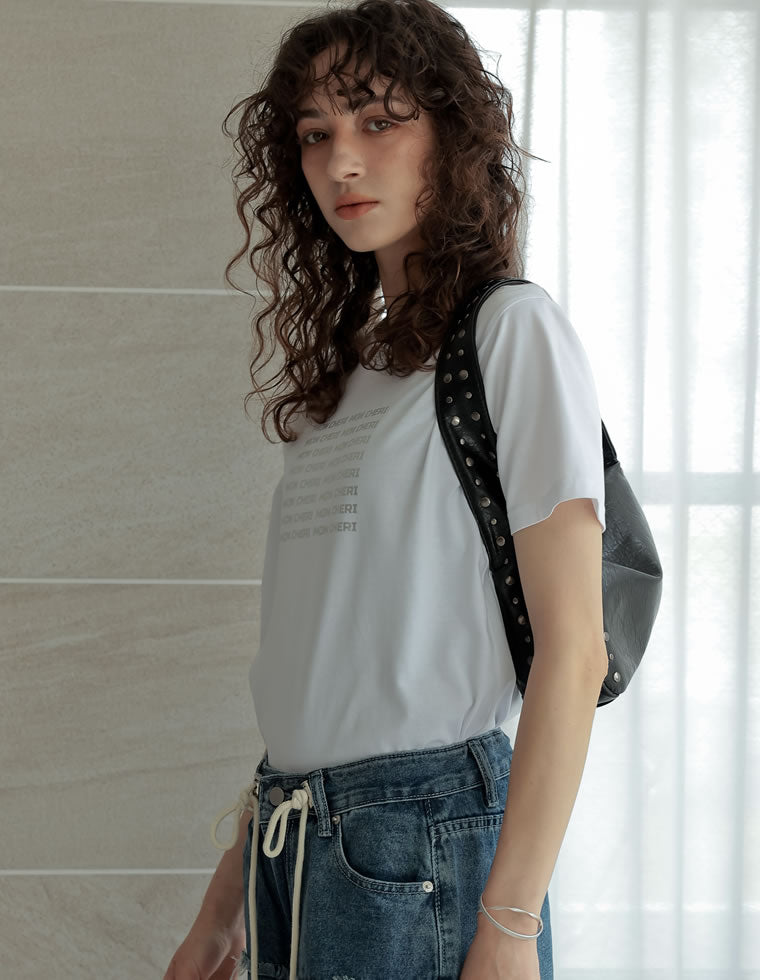 フェイクレザースタッズ付ショルダーバッグ - バッグ通販 | 人気