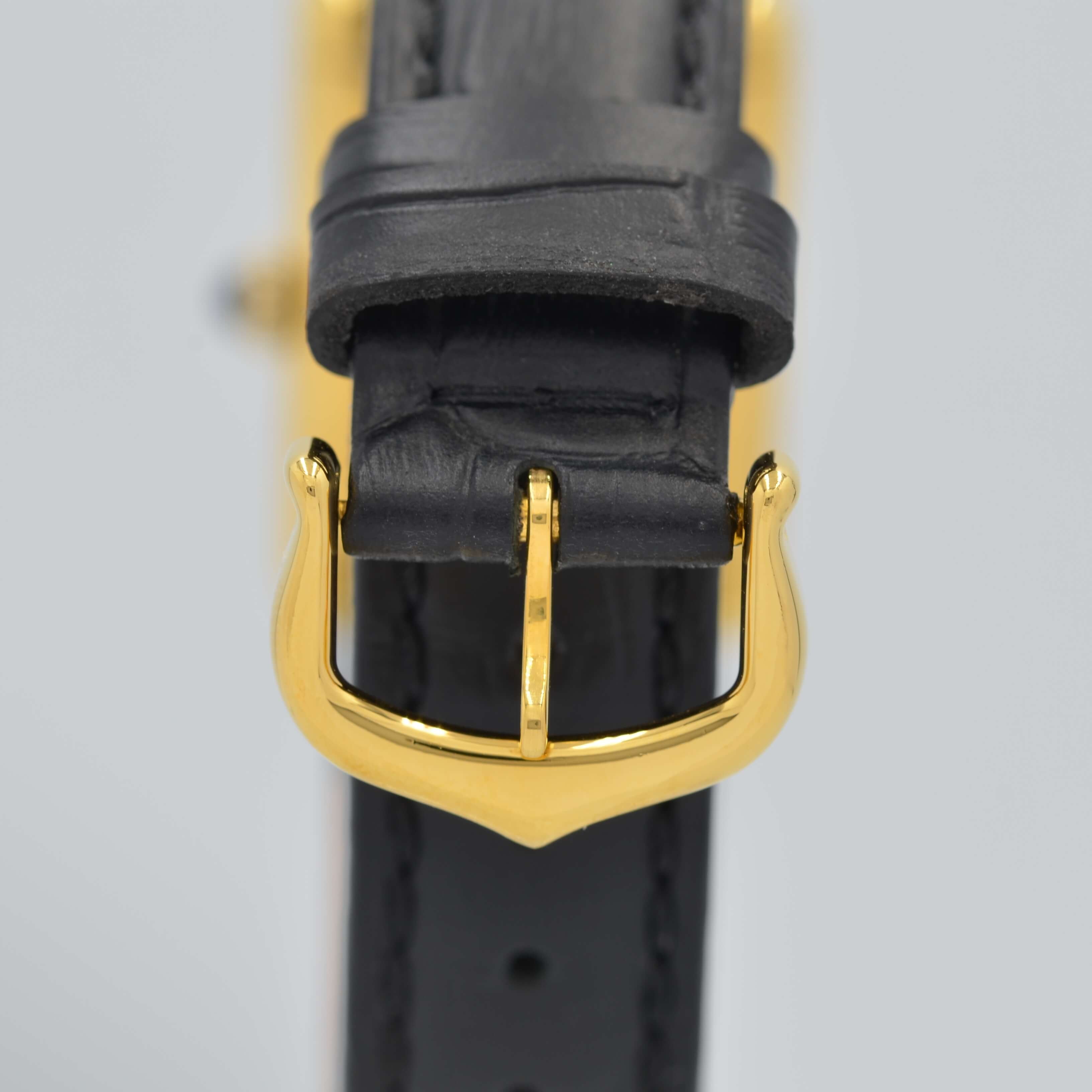 Cartier】カルティエマストタンクSM手巻きアイボリーローマ純正尾錠付き