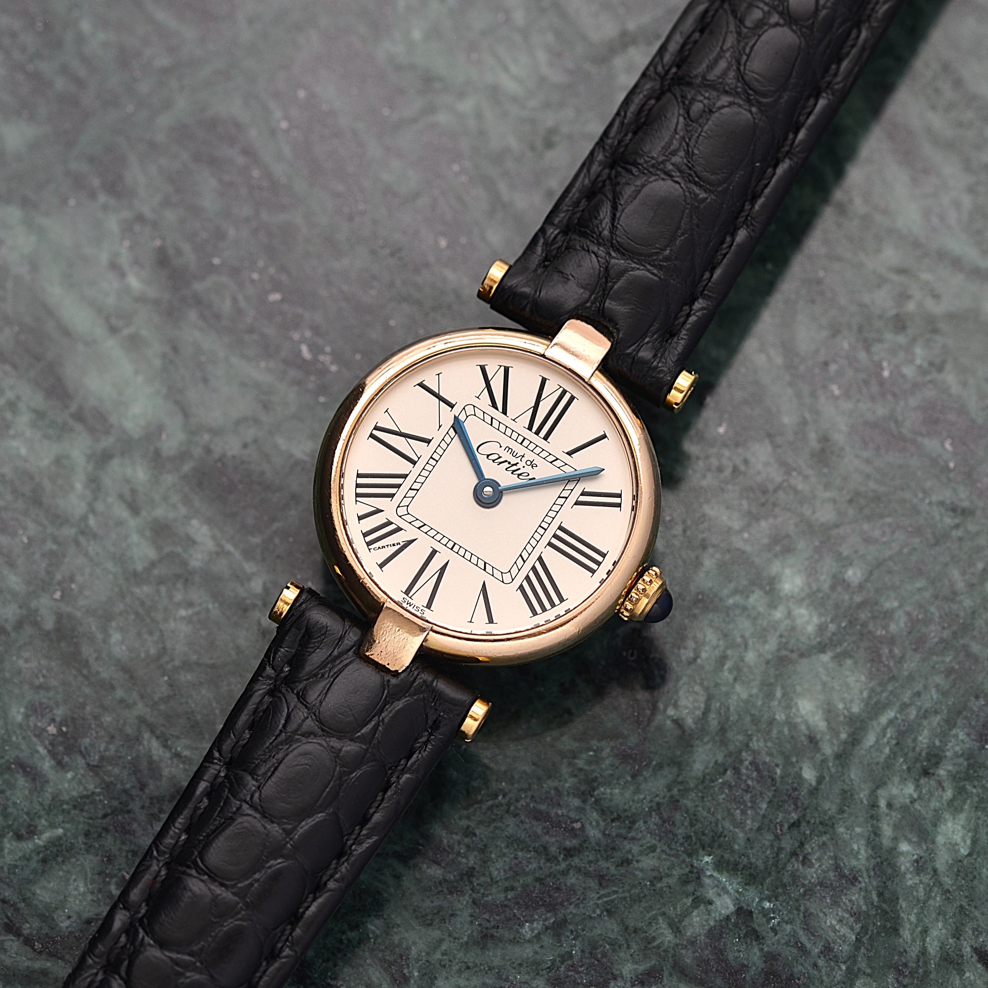 Cartier】カルティエ マストヴァンドームSM オパラン 純正Dバックル付き