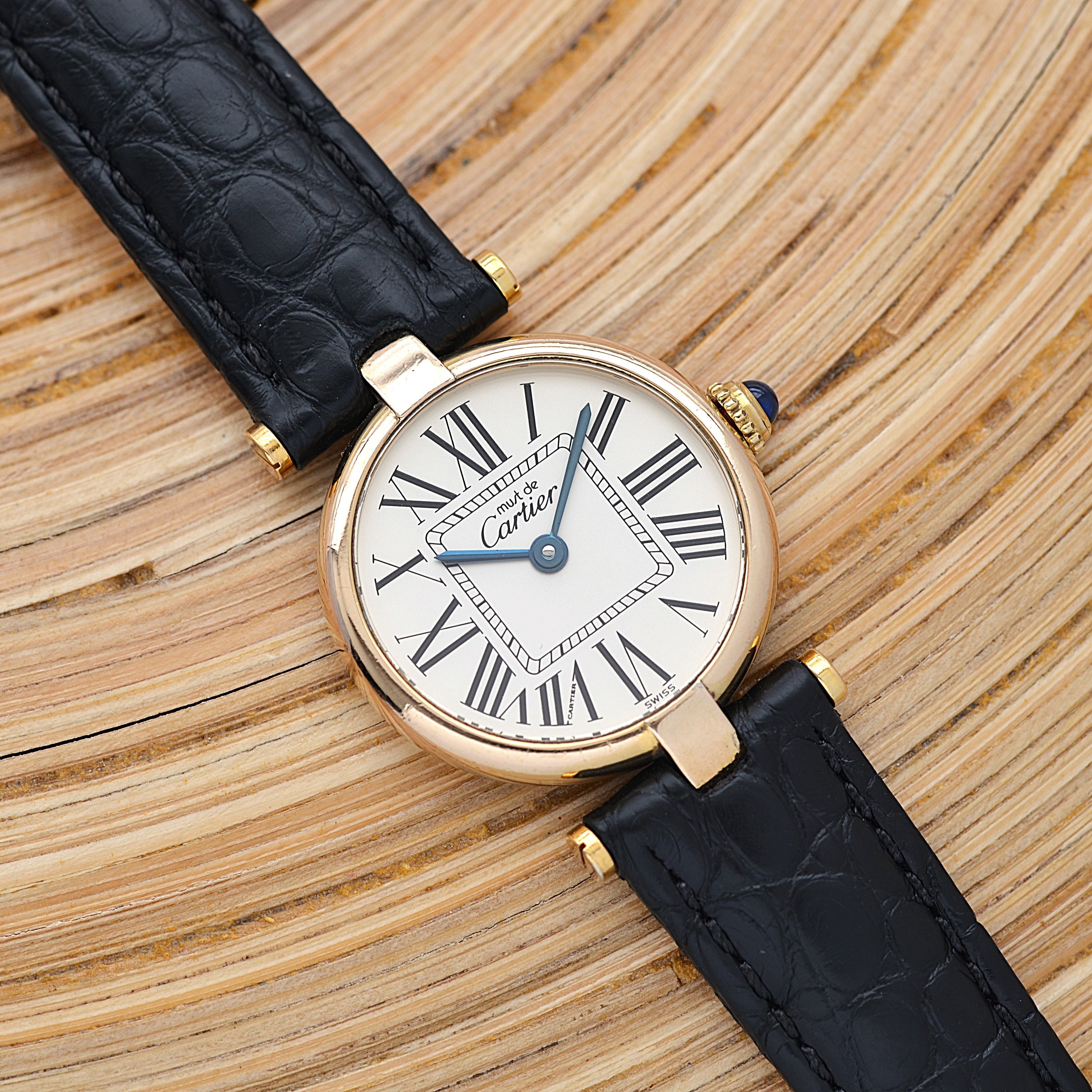 Cartier】カルティエ マストヴァンドームSM オパラン 純正Dバックル付き