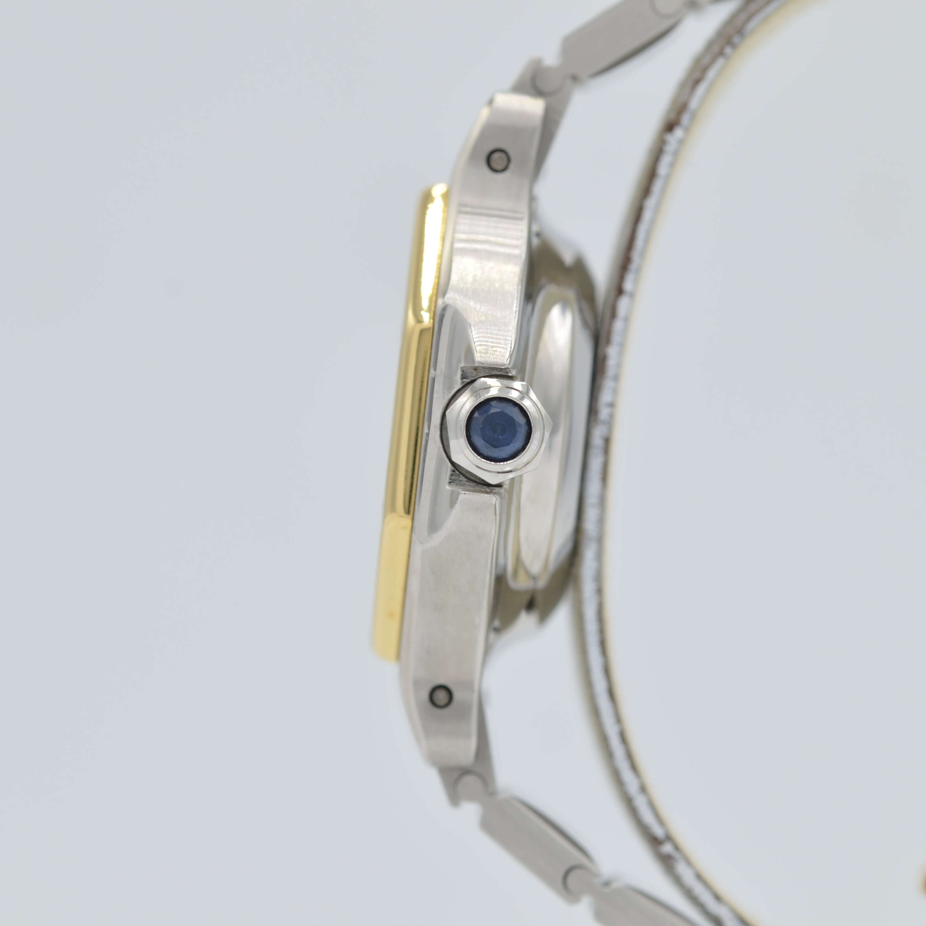 Cartier】カルティエサントスオクタゴン SM自動巻き 18KYG×SS