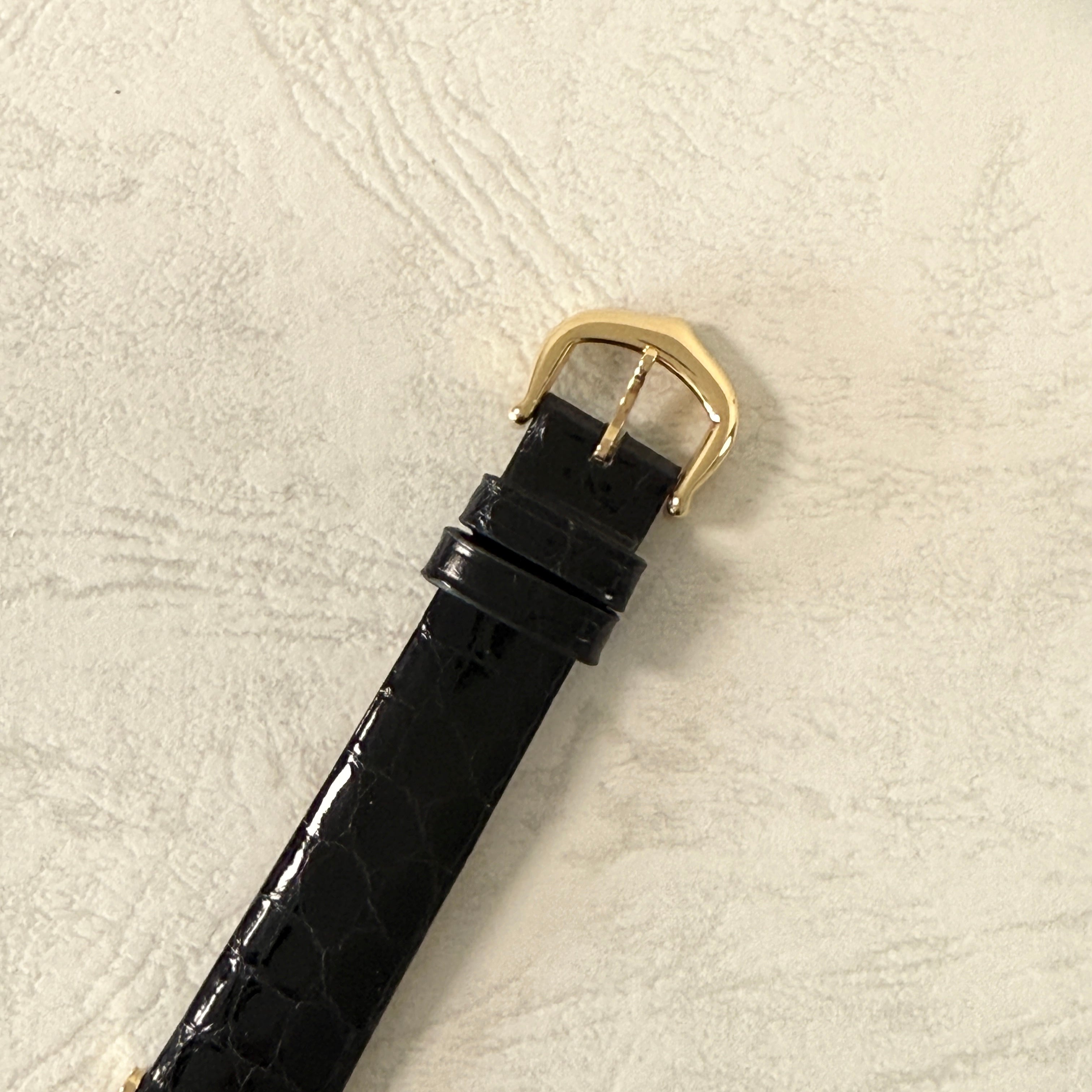 Cartier】カルティエ ヴァンドームSM18KYG 純正18KYG尾錠付き