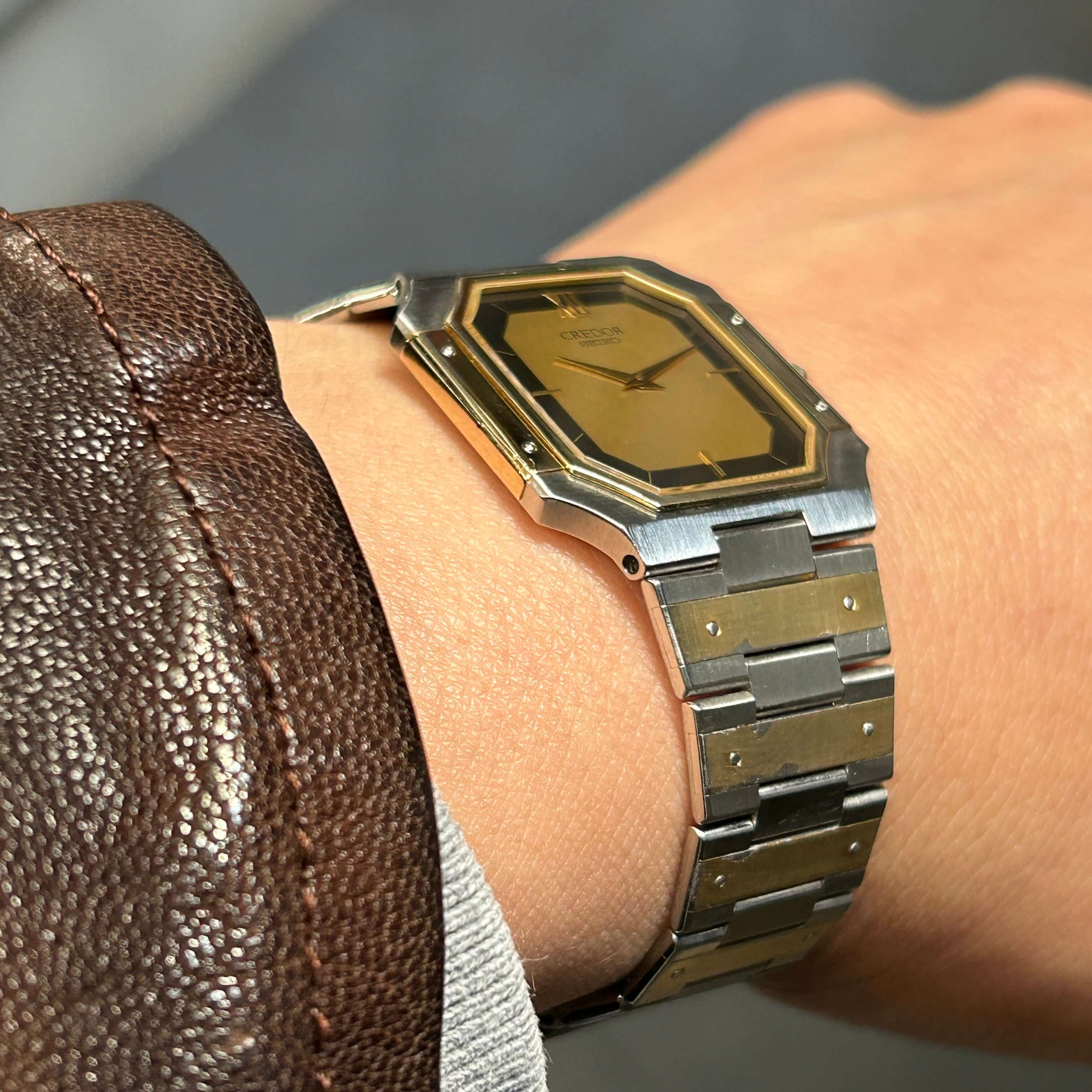 SEIKO】 セイコークレドール 14KYG×SS 9300-5320