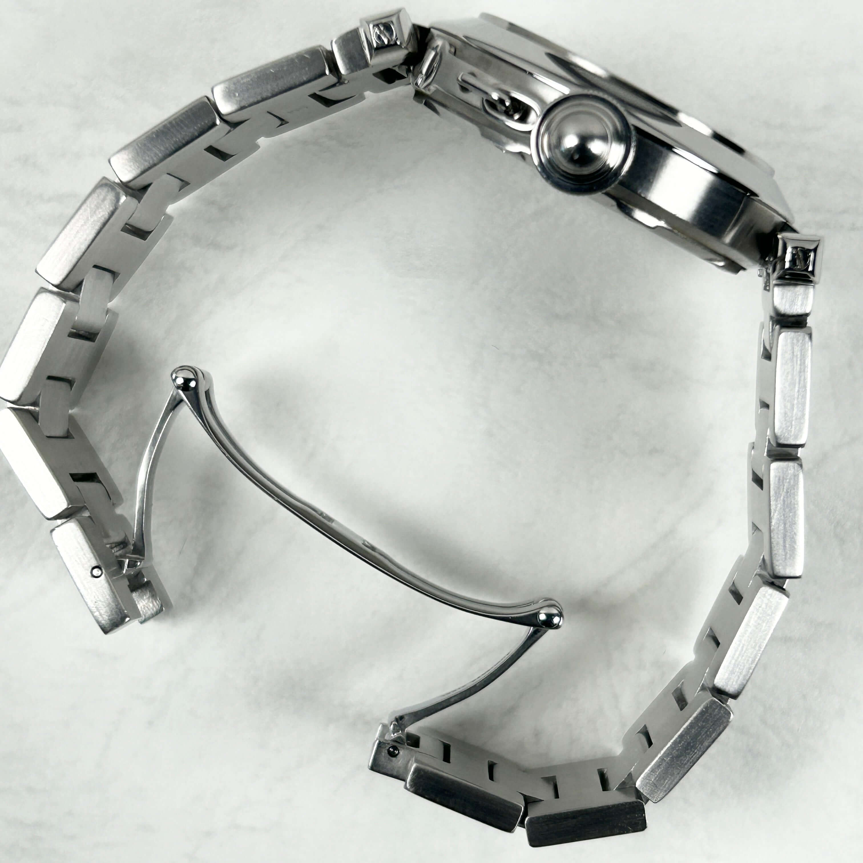 Cartier】カルティエパシャ C35White前期型 国際保証書付き